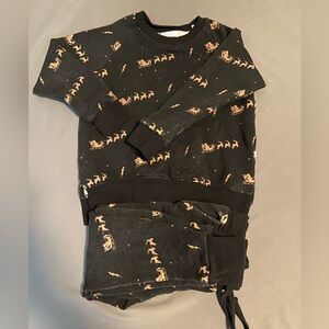 GUC Bums & Roses ‘Sleigh All Day’ Bamboo Jogger Set